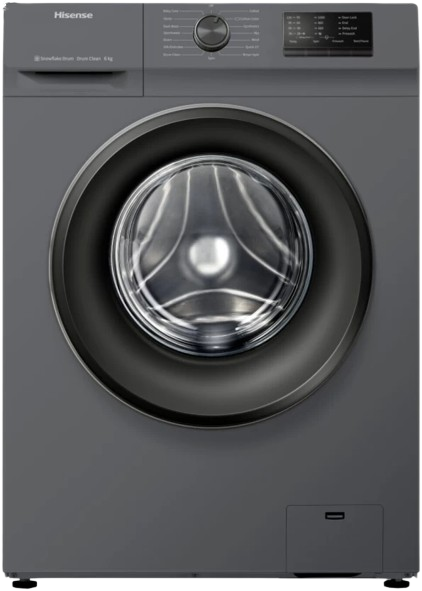 Hisense 6kg Front Loader Titanium Washing Machine